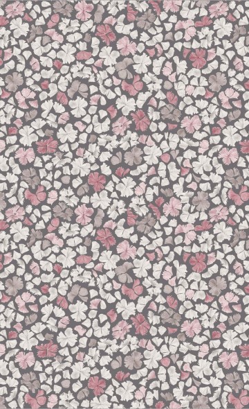 FEATHER FLORA - RHUBARB