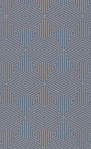 MARQUETRY TILE - BLUE BLOOD