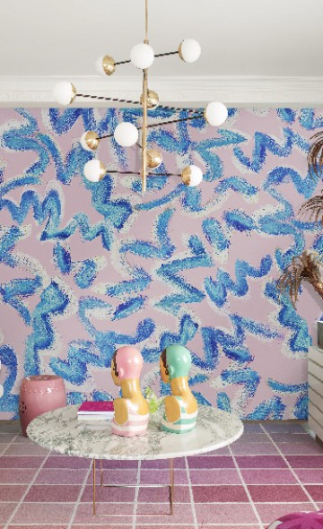 Brush Mural